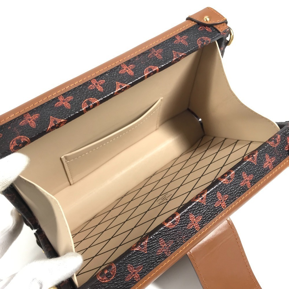 Louis Vuitton Caram Malle NM clutch shoulder bag canvas brown - Picture 14 of 15